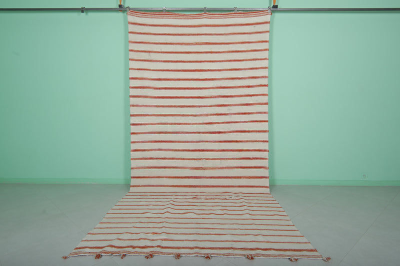 Hand-knotted Moroccan rug 6.2 FT x 13.1 FT - 