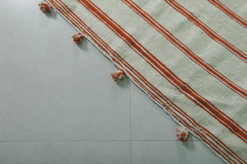 Hand-knotted Moroccan rug 6.2 FT x 13.1 FT - 