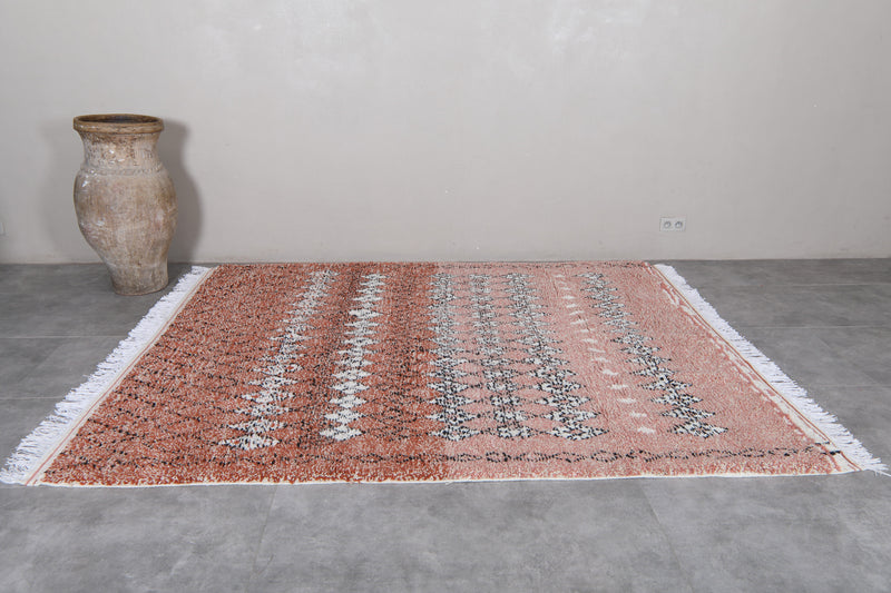 Custom Handmade berber rug - Moroccan berber rug Peach - custom moroccan rugs