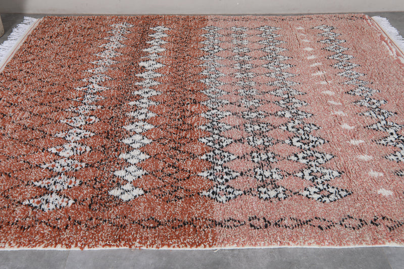 Custom Handmade berber rug - Moroccan berber rug Peach - custom moroccan rugs