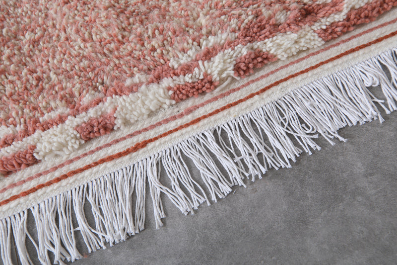 Custom Handmade berber rug - Moroccan berber rug Peach - custom moroccan rugs