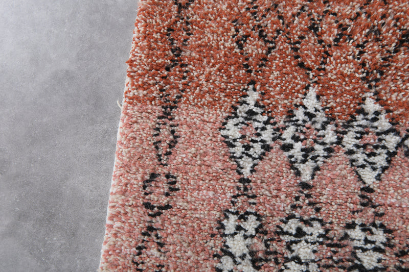 Custom Handmade berber rug - Moroccan berber rug Peach - custom moroccan rugs