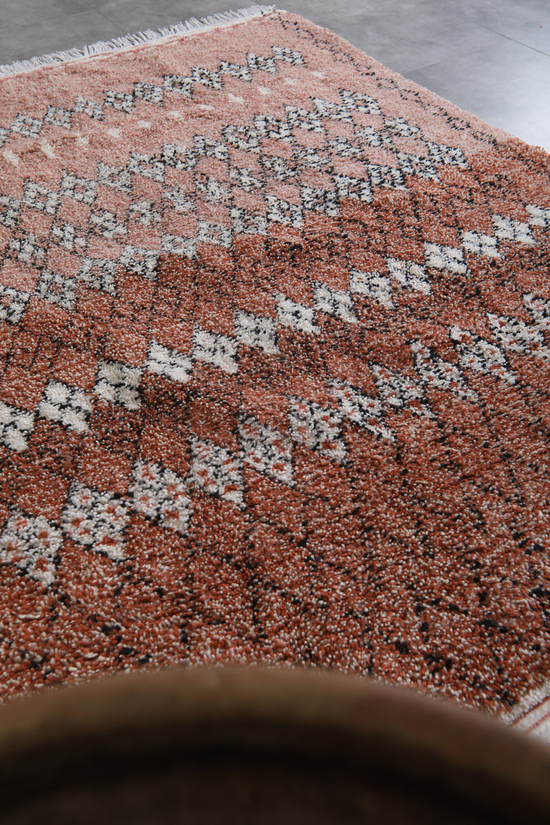 Custom Handmade berber rug - Moroccan berber rug Peach - custom moroccan rugs