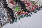 Moroccan berber rug 2.7 X 6.8 Feet - Boucherouite Rugs