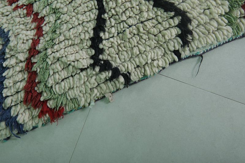 Moroccan Azilal Rug 2.9 x 6.5 ft – Handmade Long Rug - Azilal rugs