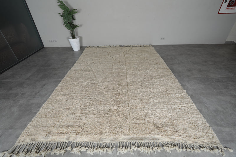 Custom beige shag rug – Soft & textured area carpet