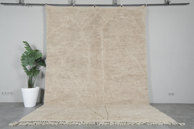 Custom beige shag rug – Soft & textured area carpet