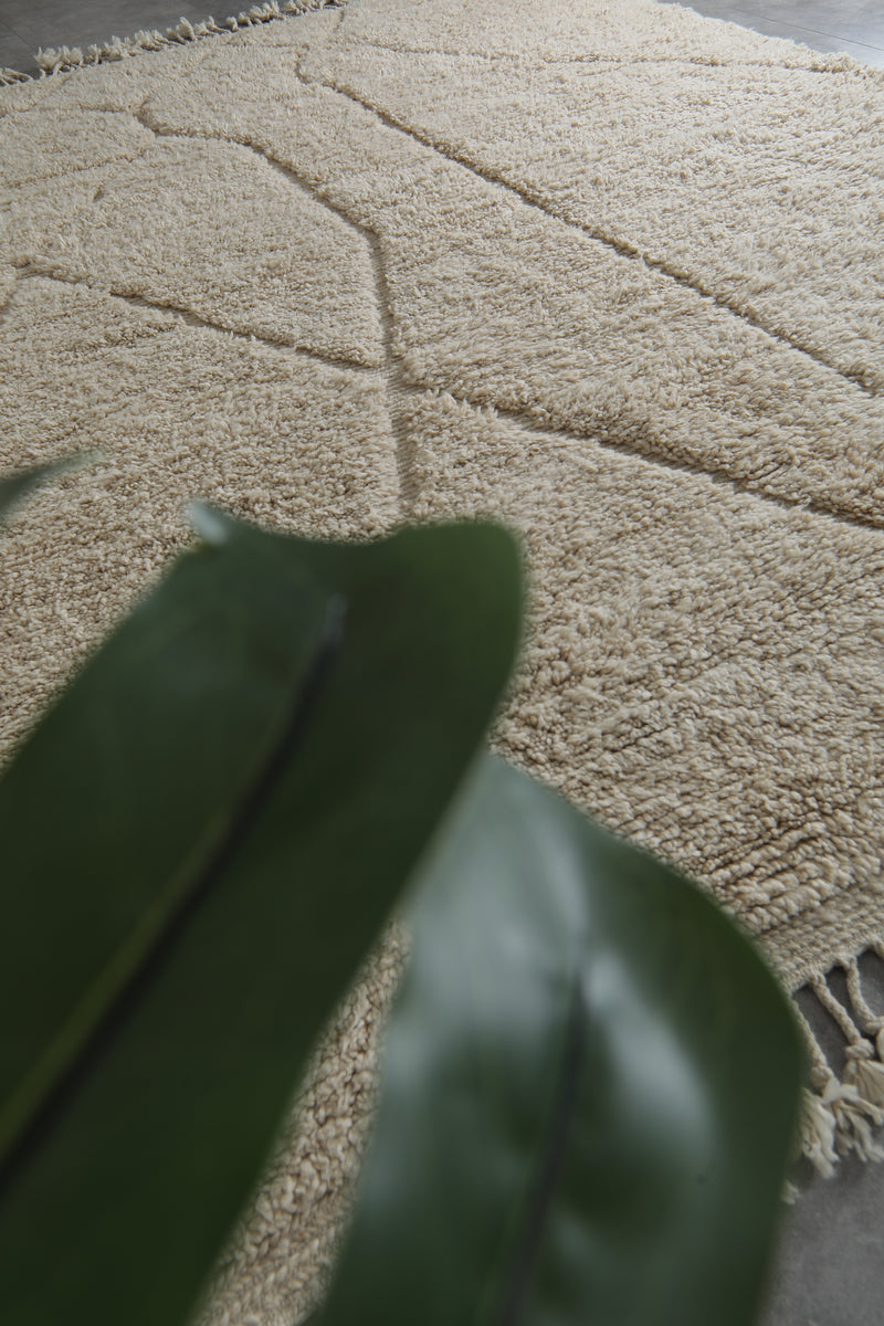 Custom beige shag rug – Soft & textured area carpet