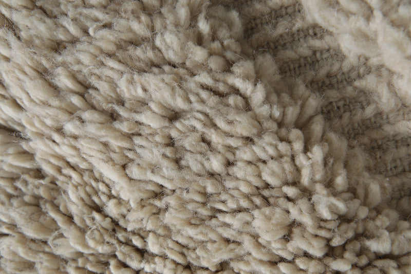 Custom beige shag rug – Soft & textured area carpet
