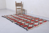 Moroccan berber rug 3.2 X 5.6 Feet - Boucherouite Rugs