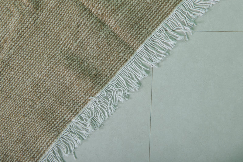 Handwoven Moroccan Rug - 3.2 X 5.3 Feet | Natural Elegance - Flat woven rugs