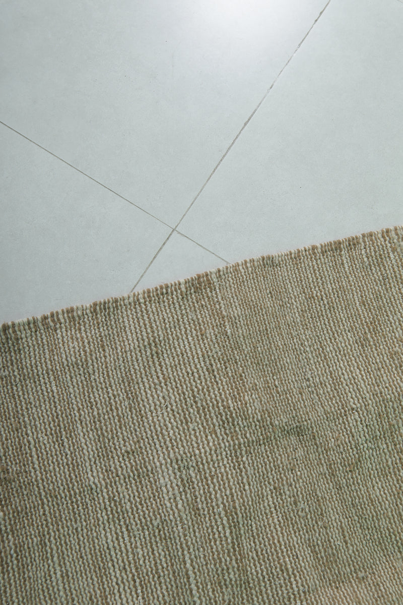 Handwoven Moroccan Rug - 3.2 X 5.3 Feet | Natural Elegance - Flat woven rugs