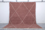 Trellis Beni rug - Moroccan area rug - Solid rug