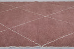 Trellis Beni rug - Moroccan area rug - Solid rug