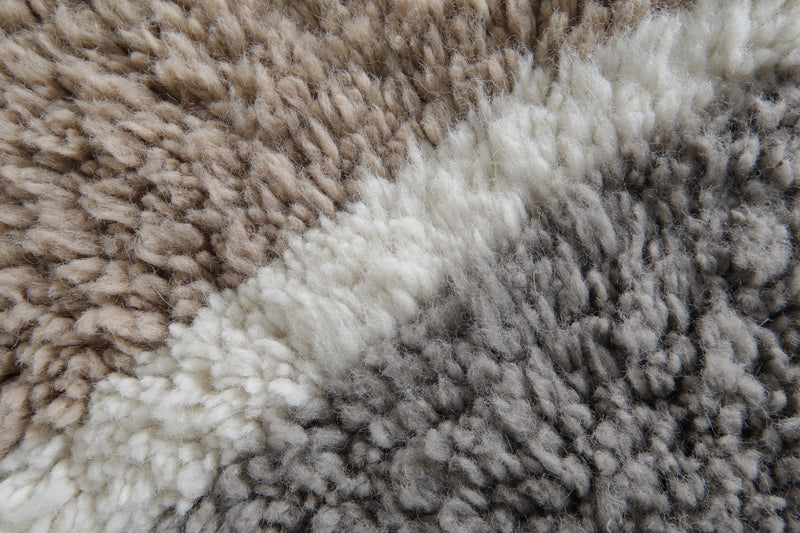 Grey Handmade Beni Ourain Rug 8.5 X 12 FT - 