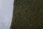 Moroccan green rug 3.3 X 5.4 Feet