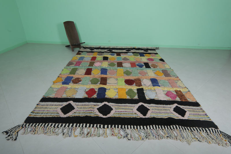 Colorful Moroccan Rug - 8 X 11.1 Feet