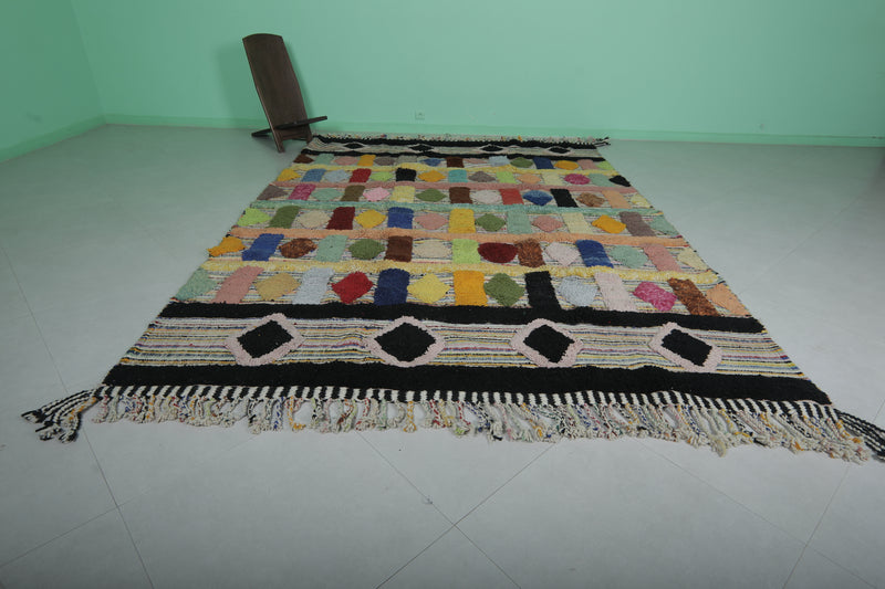 Colorful Moroccan Rug - 8 X 11.1 Feet