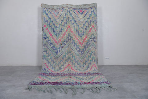 Vintage Berber rug 5.2 X 10 Feet