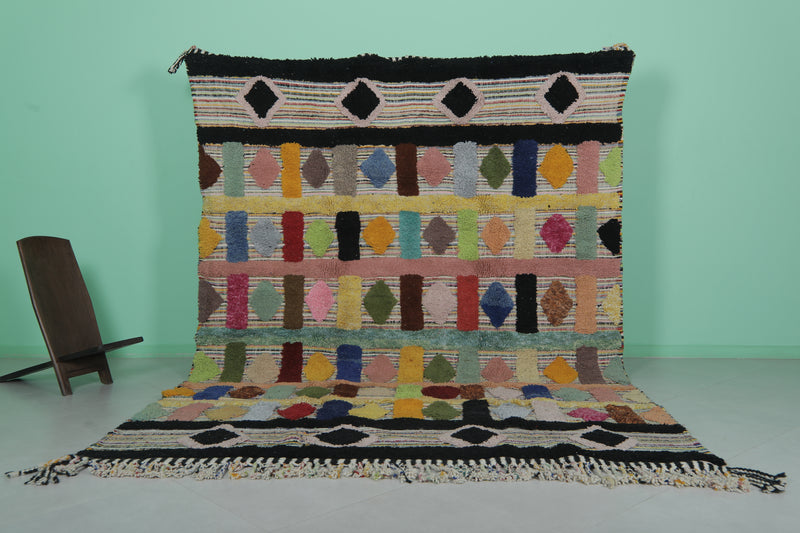 Colorful Moroccan Rug - 8 X 11.1 Feet