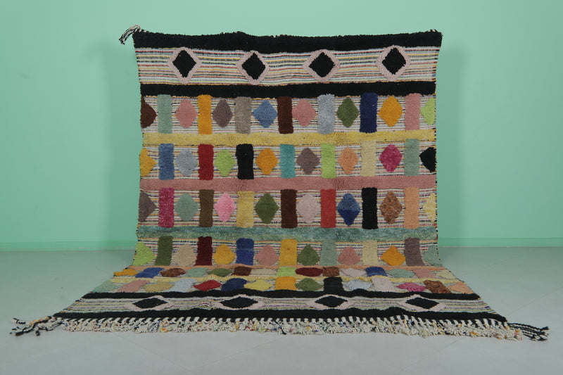 Colorful Moroccan Rug - 8 X 11.1 Feet