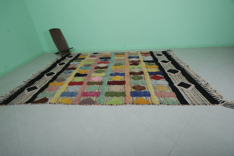 Colorful Moroccan Rug - 8 X 11.1 Feet