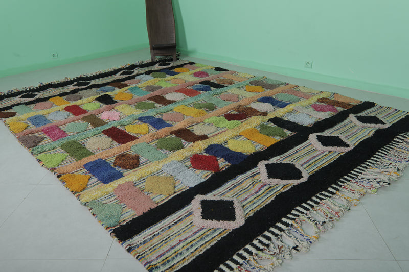 Colorful Moroccan Rug - 8 X 11.1 Feet