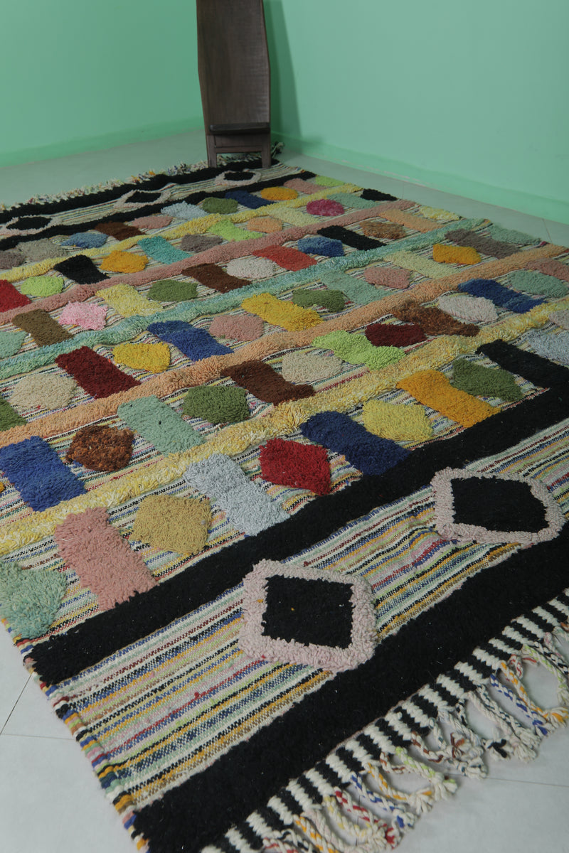 Colorful Moroccan Rug - 8 X 11.1 Feet