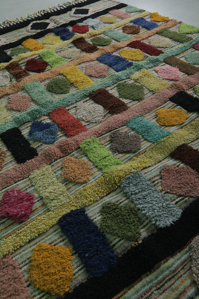 Colorful Moroccan Rug - 8 X 11.1 Feet