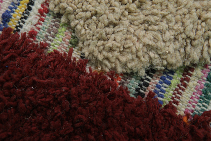 Colorful Moroccan Rug - 8 X 11.1 Feet