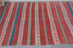Moroccan kilim rug 4.7 FT X 7.7 FT