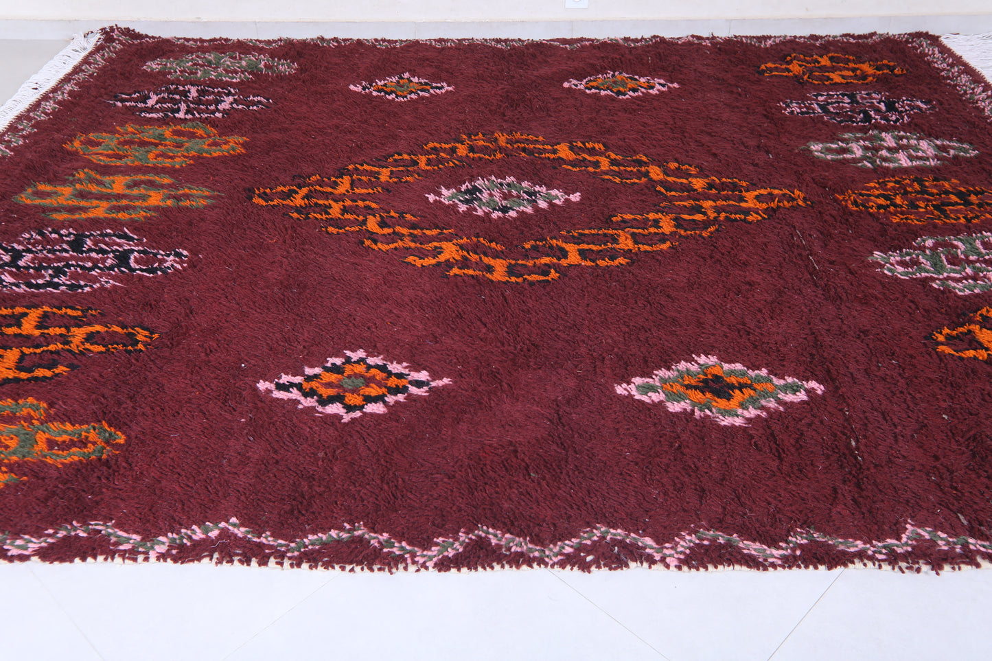 Custom Berber rug - Handmade Moroccan Beniourain rug