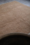 Moroccan Brown Berber rug - Handmade Beni Rug - Custom Rug