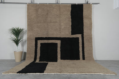 Handmade Wool Rug 9 feet x 12 feet - moroccan rug