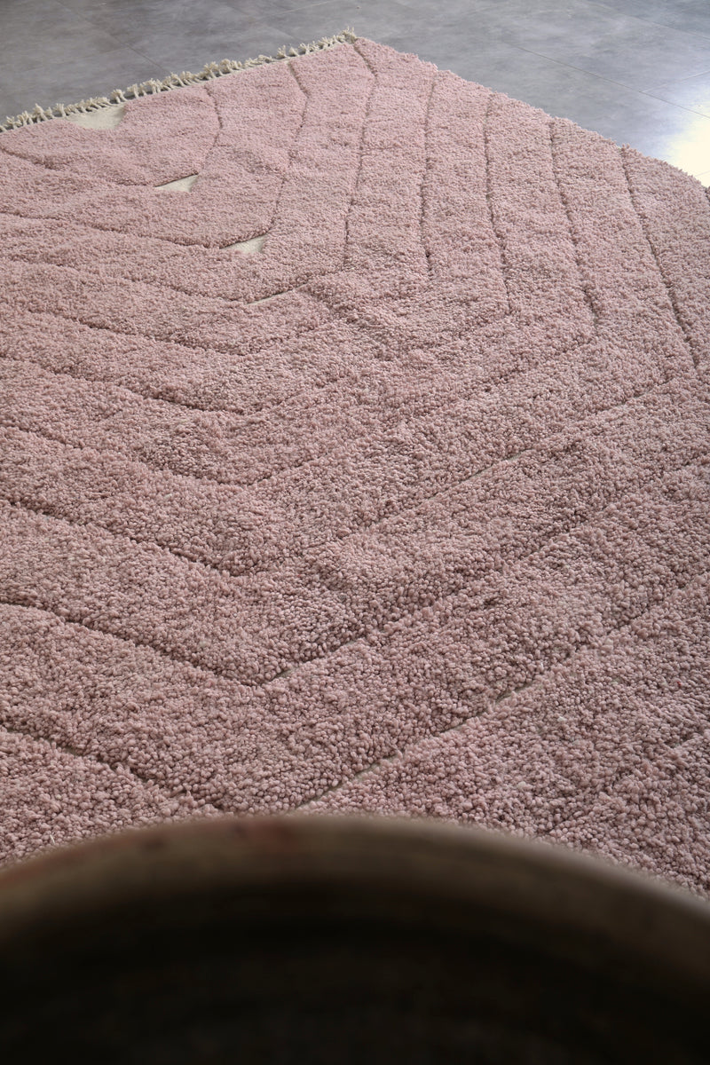 Beni ourain Blush rug - Moroccan custom rug - Wool rug - custom moroccan rugs