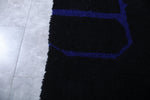 Moroccan black rug 8.2 X 10.8 Feet