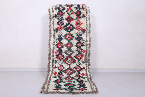 Moroccan berber rug 2.3 X 6.4 Feet