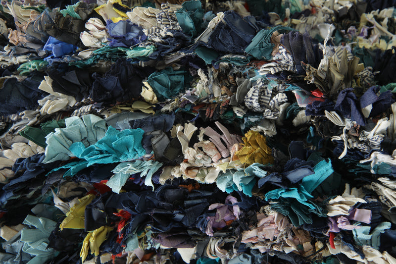 Handwoven Moroccan boucherouite rug - 3.9 ft x 6.7 ft