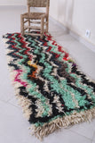 Moroccan berber rug 2 X 5.7 Feet - Beni ourain rugs