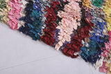 Moroccan berber rug 2.2 X 4.7 Feet - Boucherouite Rugs