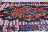 Moroccan berber rug 6.4 X 9.7 Feet - Boucherouite Rugs