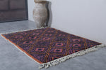 Moroccan Handmade rug 5.3 X 7 Feet