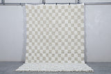 Checkered Moroccan rug 6 X 9 Feet
