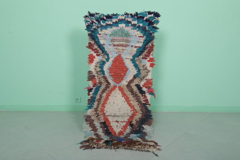 Handwoven Moroccan Rug – 1.9 x 4.8 ft - moroccan rug