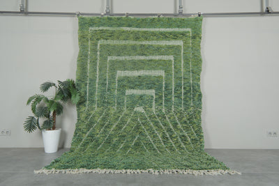 Handmade Moroccan Rug 6 FT X 9 FT - beni ourain rug