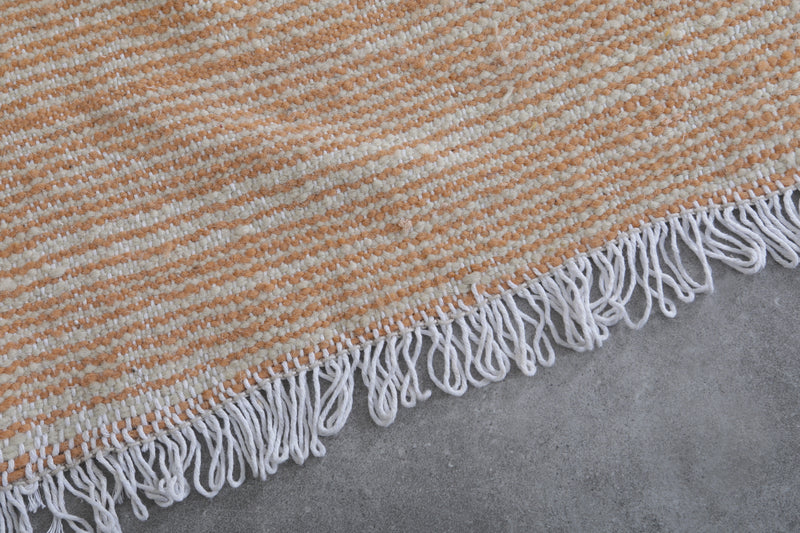 Natural Moroccan Rug - 3.6 X 5.5 Feet | Handwoven Elegance