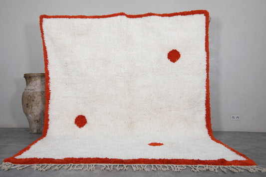 Beni ourain rug - Moroccan custom rug - Hand knotted berber rug