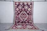 Moroccan purple rug 5.7 X 11.2 Feet