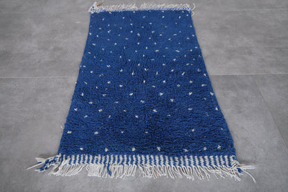 Moroccan rug 2 X 3.5 Feet - Beni ourain rugs