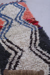 Moroccan berber rug 2.4 X 6.3 Feet - Boucherouite Rugs